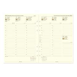 Filofax Malden Organizer, A5 Size, Navy