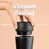 Moon 360° Travel Mugs Leakproof Insulated Stainless Steel 450ml Black view 4