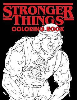 Stranger Things Coloring Book Coloring Book For Kids And