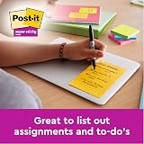 Post-it Super Sticky Notes Lined 101x101 mm 540 Sheets Pack of 6 Pads view 5