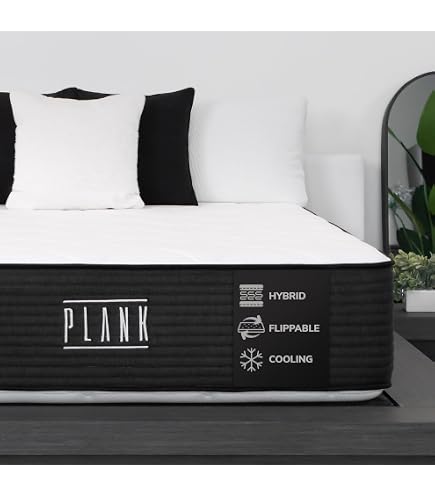 Amazon.com: Brooklyn Bedding Plank Firm Luxe 13
