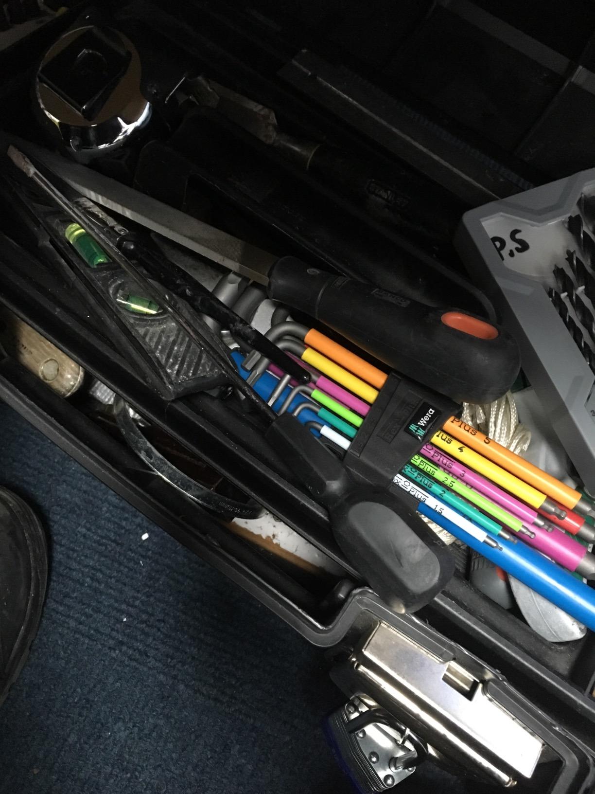 Wera Tools 05073593001 950 SPKL/9 SM N SB Long ARM HEX Key Set, One Size, Multi photo review