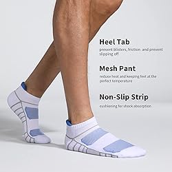Lapulas Mens Socks Performance Running Low Cut