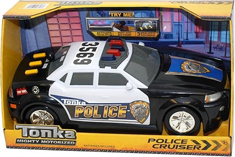 tonka motorized police car