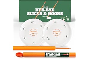 WHYGOLF Alignment Discs & Padded Golf Alignment Rods – Versatile Golf Training Aid for Swing Plane, Path, Posture & Setup – Easily Adjust Angles for Better Accuracy