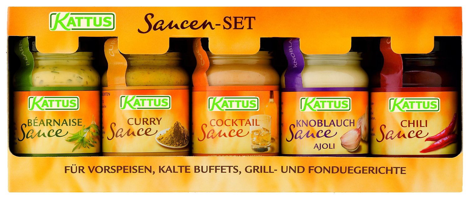Kattus Saucen Set 1er Pack 1 X 625 Ml Amazon De Lebensmittel Getranke