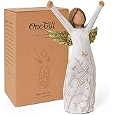 Cuayaes Courage Angel Figurines Healing Gifts for Women Congratulations New Beginnings, Cancer Survivor Gifts for Woman Chemo Patients Expresses Encouragement, Support, Strength