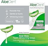 Aloe Dent Aloe Vera Teeth Whitening Strips 28 Strips 14 Day Treatment view 2
