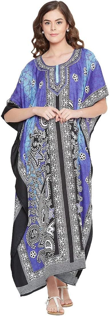 plus size caftans with sleeves