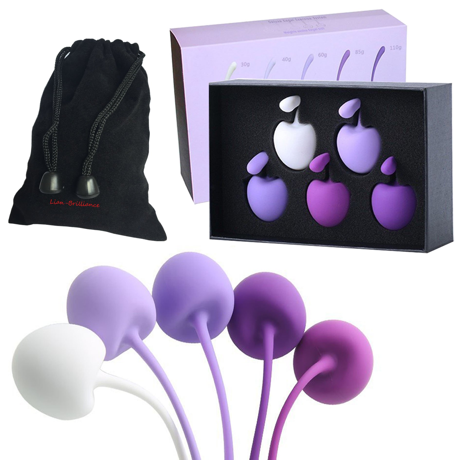 Kegel Balls Kit Improve Women Pelvic Floor Muscle & Bladder Control