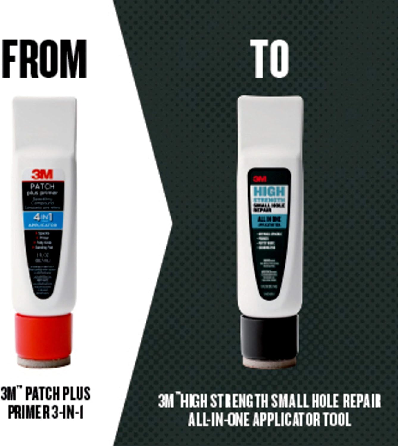 3M High Strength Small Hole Repair, All in One Applicator Tool: Home Improvement