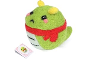 NITLAK Needle Felting Kit, Animal Needle Felting Starter Kit, Needle Felting Supplies with Felting Needles Instruction, Complete Needle Felting Tools for Beginners Adults DIY Craft (Snake)