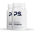 PS Rise & Shine Premium Horny Goat Weed Supplement with Tribulus, Fenugreek, Maca, Ashwagandha, and Tongkat Ali - Supports Energy and Boosts Testosterone (120 Capsules)