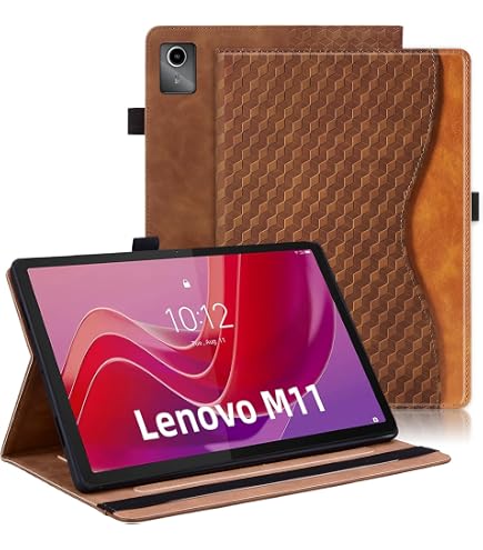 Housse Cuir PU Lenovo Tab Idea 11 / K11 Gen 2 (TB-336) 11" – Coque Intelligent Rabat Support Auto Veille/Réveil Noir
