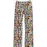 BRIEF INSANITY Lounge Pajama Pants for Men and Women| Beers of America Print Bottoms - Funny Loungewear Pants (S-XXL) (Small, Beers of Wisconsin)