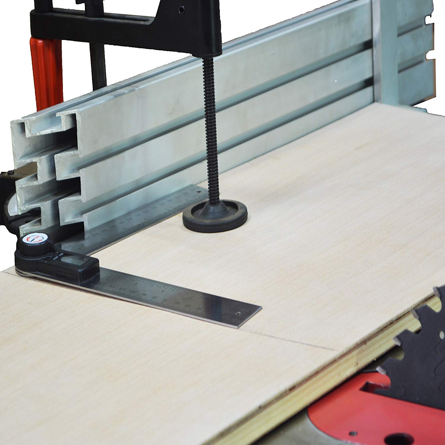 Gocheer Digital Angle Ruler, LCD Display Protractor Angle Finder, Stainless Steel 400mm / 14 inches, 360°Angle Measure, Electronic Level Gauge