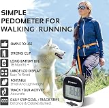 Pingko Walking Pedometer Steps Distance Calories Fitness Tracker view 2