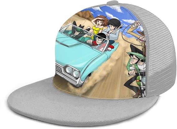 Amazon Co Jp ルパン 三世 次元大介 キャップ メンズ New Era 帽子 スナップバック ベースボールキャップ Gray 服 ファッション小物