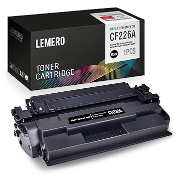 LEMERO Kompatibel Toner für HP CF226A 26A für HP Laserjet Pro M402n M402dn M402dw MFP M426fdw MFP M426fdn Drucker,Schwarz
