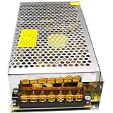 Padarsey 110/220V to DC12V 10A 120W Switch Power Supply Driver Power Transformer for CCTV camera Security System LED Strip Light(12V 10A)