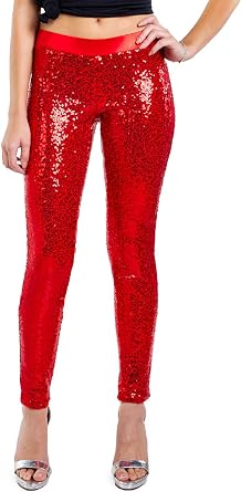 Red Sequin Pants Factory Sale, 52% OFF 