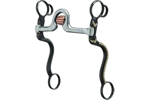 Weaver Leather Professional S Shank Bit with German Silver Trim