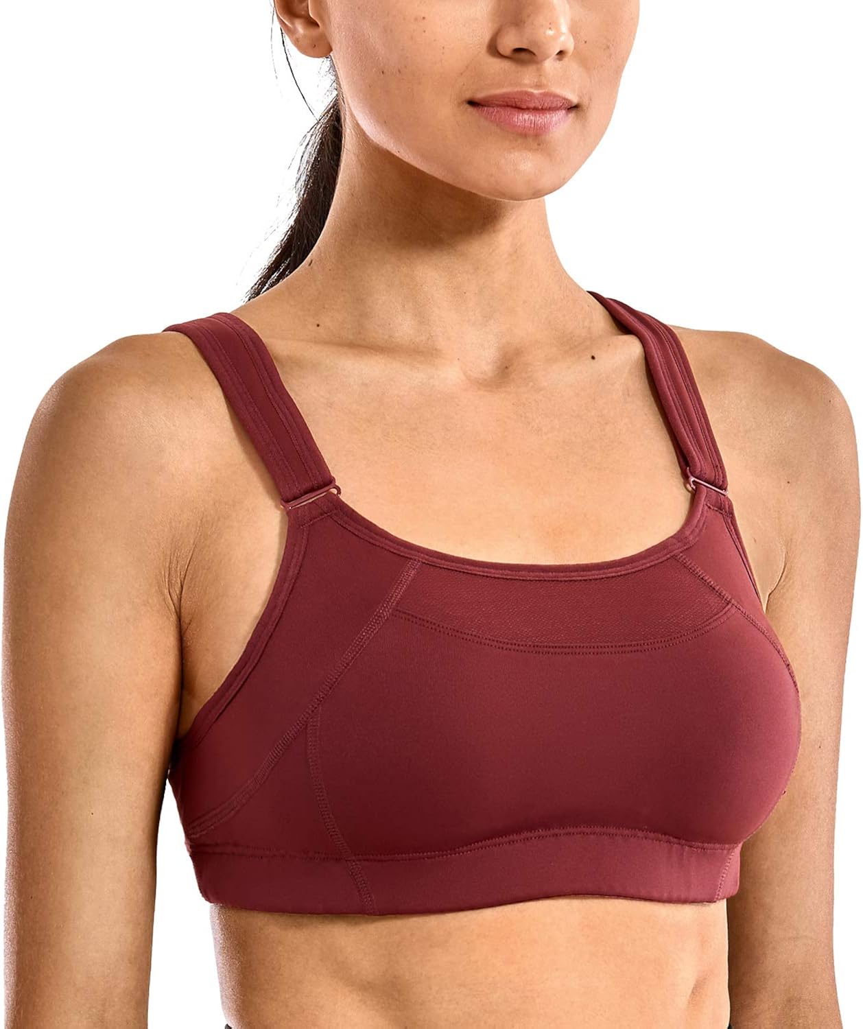 SYROKAN Women's Bounce Control Wirefree High Impact Maximum Support