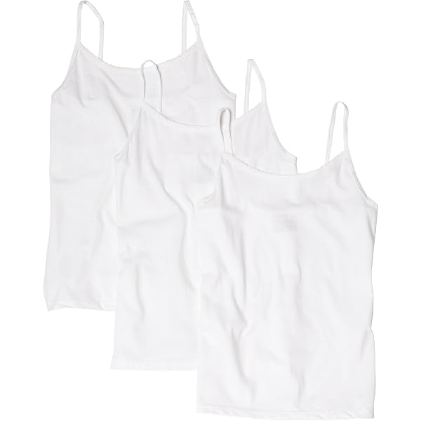 Pack De 5 Camisetas Interiores De Tirantes (Spaghetti) Para Niña - 100% Algodón, Varios Colores