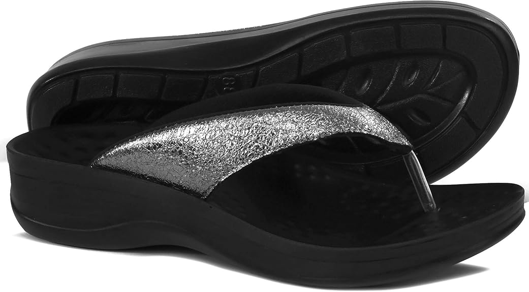 Amazon.com | AEROTHOTIC Comfortable Orthopedic Arch Support Flip Flops and Sandals for Women 