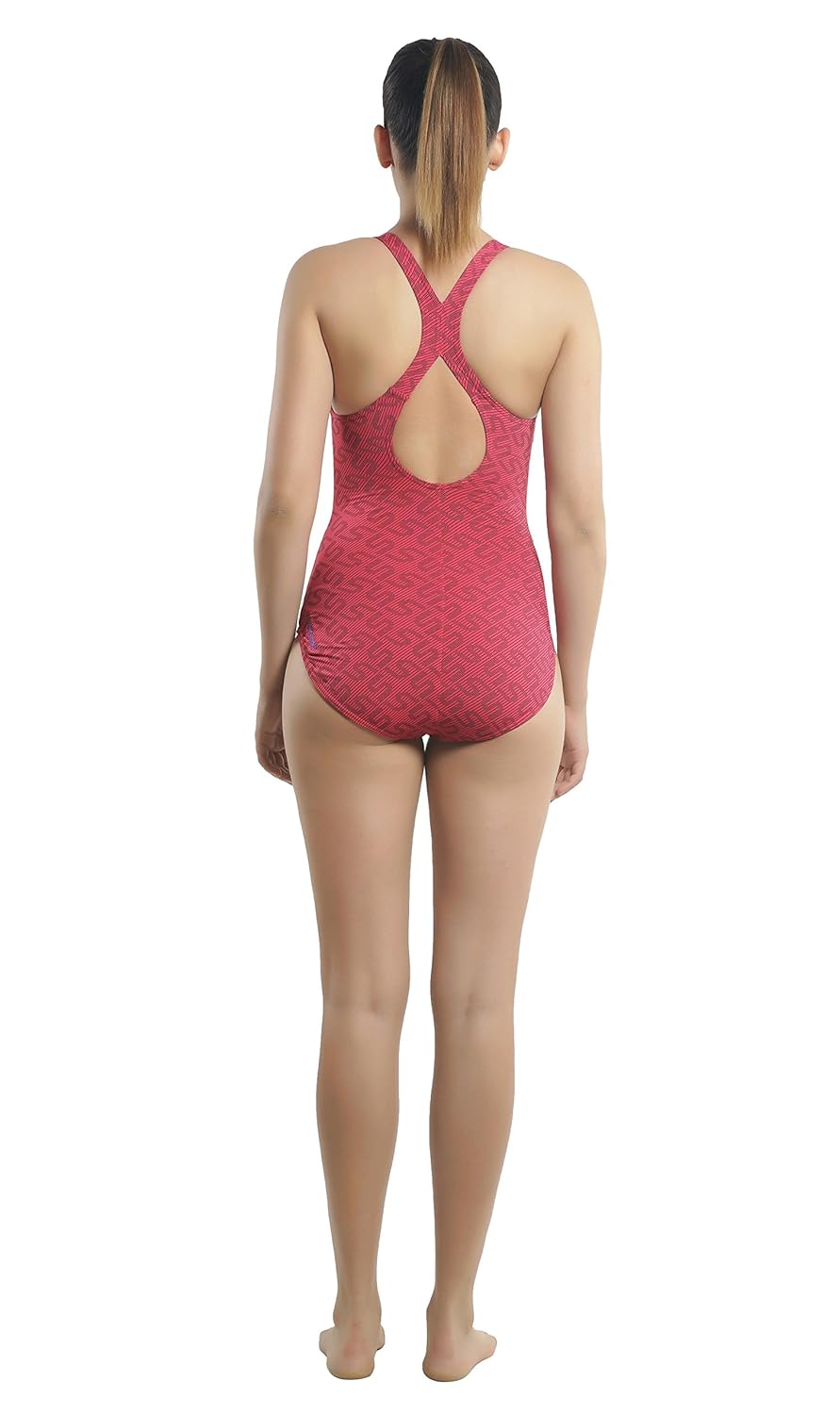 speedo female swimwear monogram allover pullback