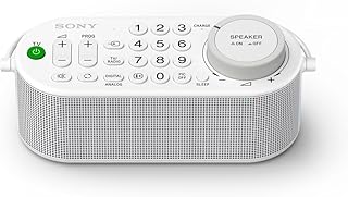 Sony SRS-LSR100 Tragbarer TV Funklautsprecher (Fernbedienungsfunktion, Kopfhöreranschluss, 16 Stunden Laufzeit, kabellose Verbindung)