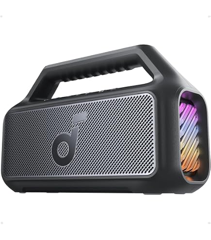 Soundcore Anker Motion Boom Plus IP67 Portable Speaker, 80W Stereo