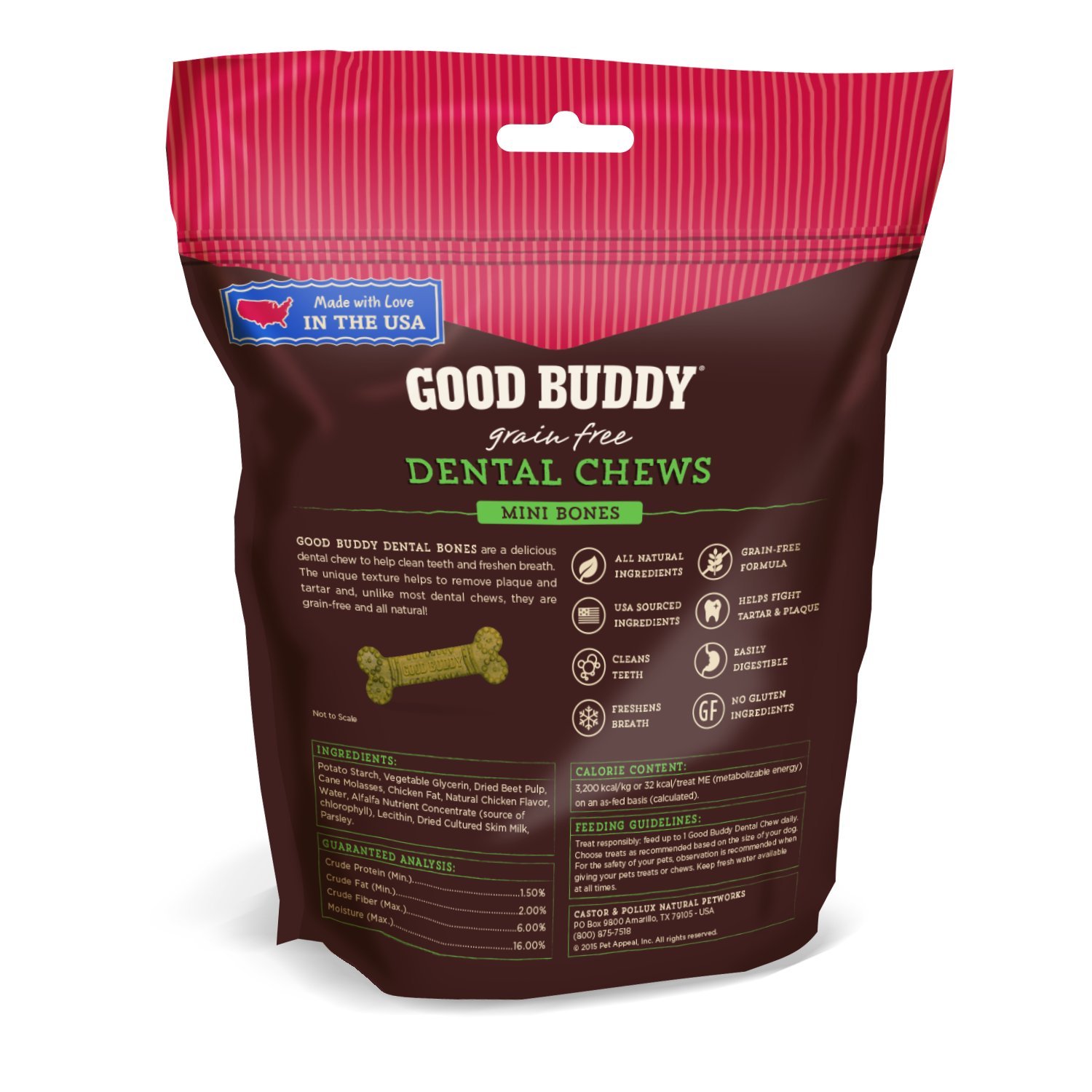 castor and pollux dental chews