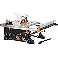 WEN TT0811 11-Amp 8.25-Inch Compact Benchtop Jobsite Table Saw, Black