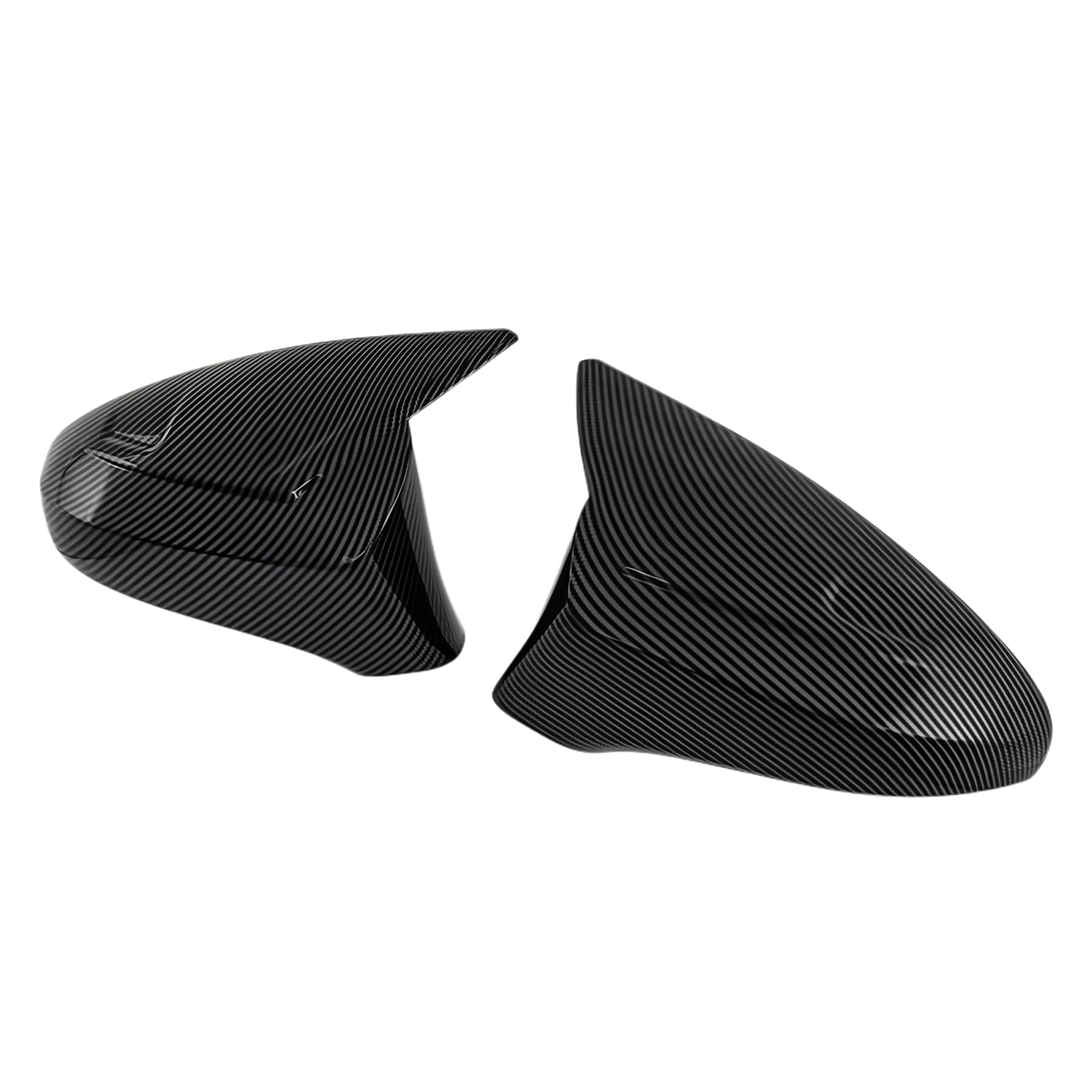 Photo 1 of Door Side Mirror Cover Caps Fit for Lexus IS GS CT LS ES RC F Sport Carbon Fiber Style Car Accessories