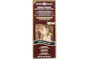 Surya Brasil Products Henna Cream, Black, 2.37 Fluid Ounce