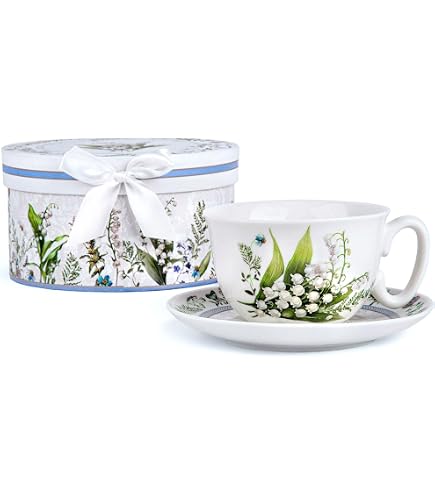 Amazon.com | Franz Collection Papillon Butterfly Teacup & Saucer