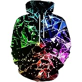 Asylvain Men Women Fashion Unisex 3D Printed Graphic Novelty Hoodie Pullover Hooded Sweatshirts with Pocket