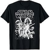 Star Wars Men's Official 'Poster' Premium Performance Graphic Tee