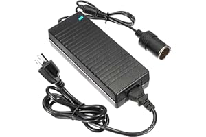 XHORSE 15A 180W 110V to 12V Converter AC to DC Converter 120 to 12 Volt Converter Car Cigarette Lighter Socket Adapter AC/DC Power Supply Adapter for Tire Inflator Car Refrigerator and Other Car Devices