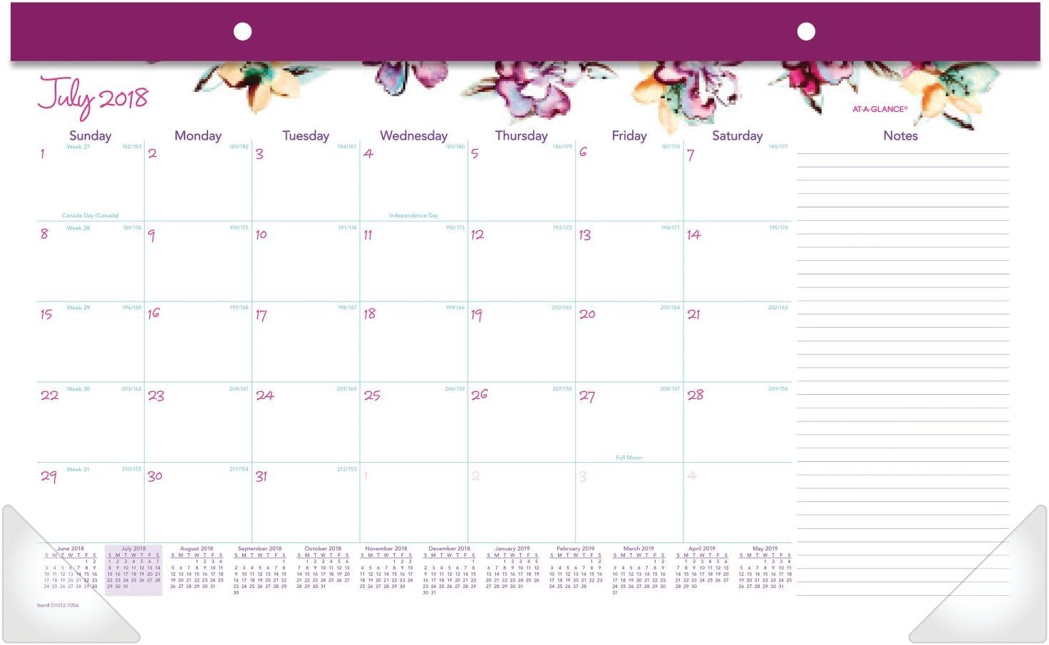 Best construction desk calendar 2018