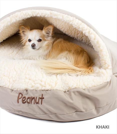 amazon dog cave bed