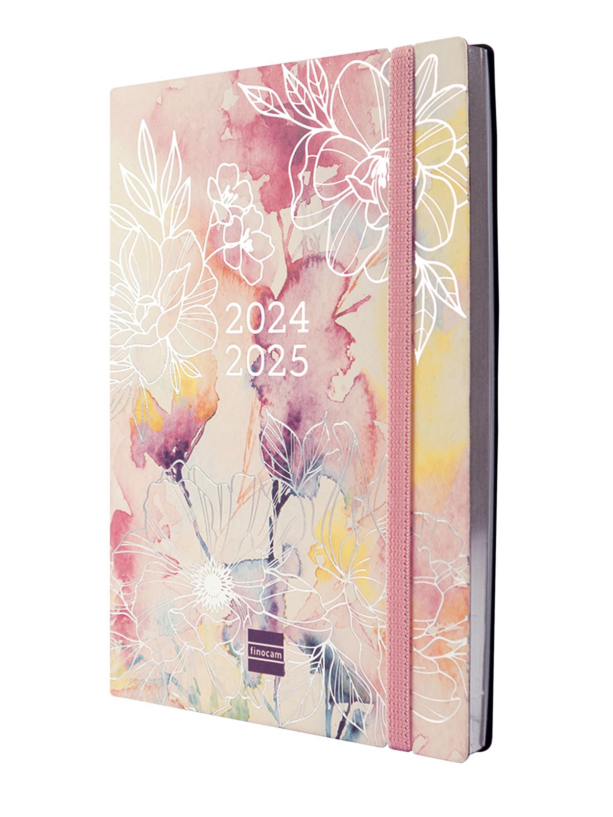 Finocam – Mara 2024-2025 18-Month Diary Vertical Week View July 2024 – December 2025 (18 Months) Pretty International