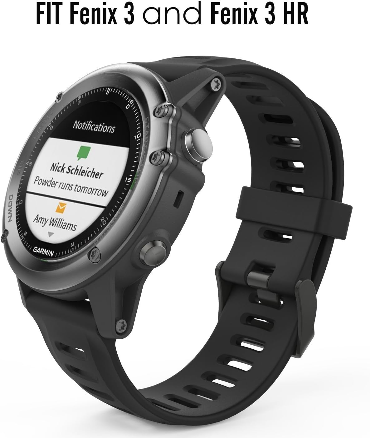 fenix 3 hr replacement band