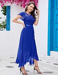 BeryLove Homecoming Dresses for Teens Wedding Guest