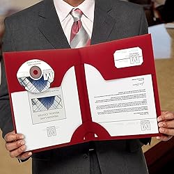 Smead Lockit Two-Pocket Heavyweight Folder, Letter
