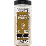 Soeos Lemongrass Powder 7oz (198g), Non-GMO Verified, Kosher, Freshly Ground Dried Lemongrass for Cooking and Tea, Vietnamese