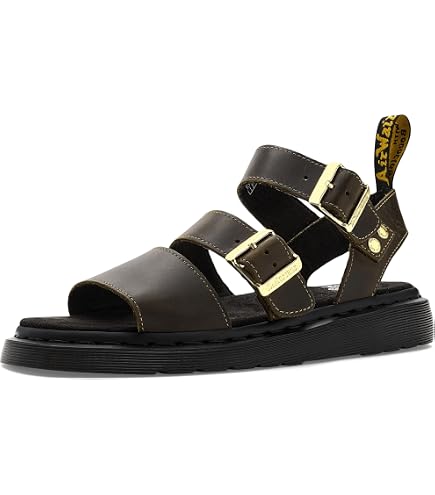 Amazon.com | Dr. Martens, Women's, Gryphon Quad, Dark Brown, 5