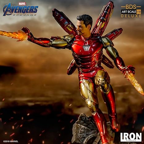 Amazon Iron Studios 1 10 スケール アイアンマン アベンジャーズ エンドゲーム Iron Man スタチュー Dx Ver フィギュア ドール 通販