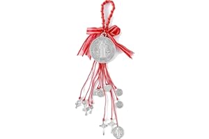 BONITTER Saint Benedict Medal/Virgin Mary/San JudasTadeo Blessing Charm San Benito Medalla Gift for Men or Women